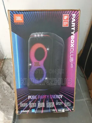 JBL PartyBox Club 120 Portable Bluetooth Speaker, Original Pro Sound