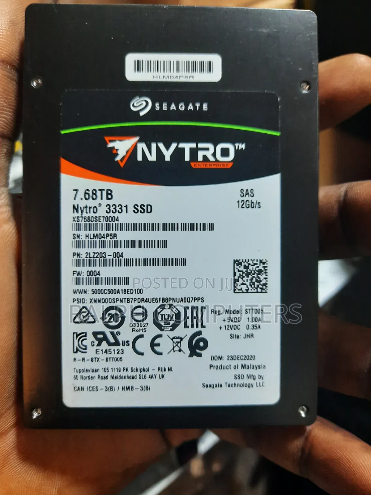 7.68TB SSD Hard Drive