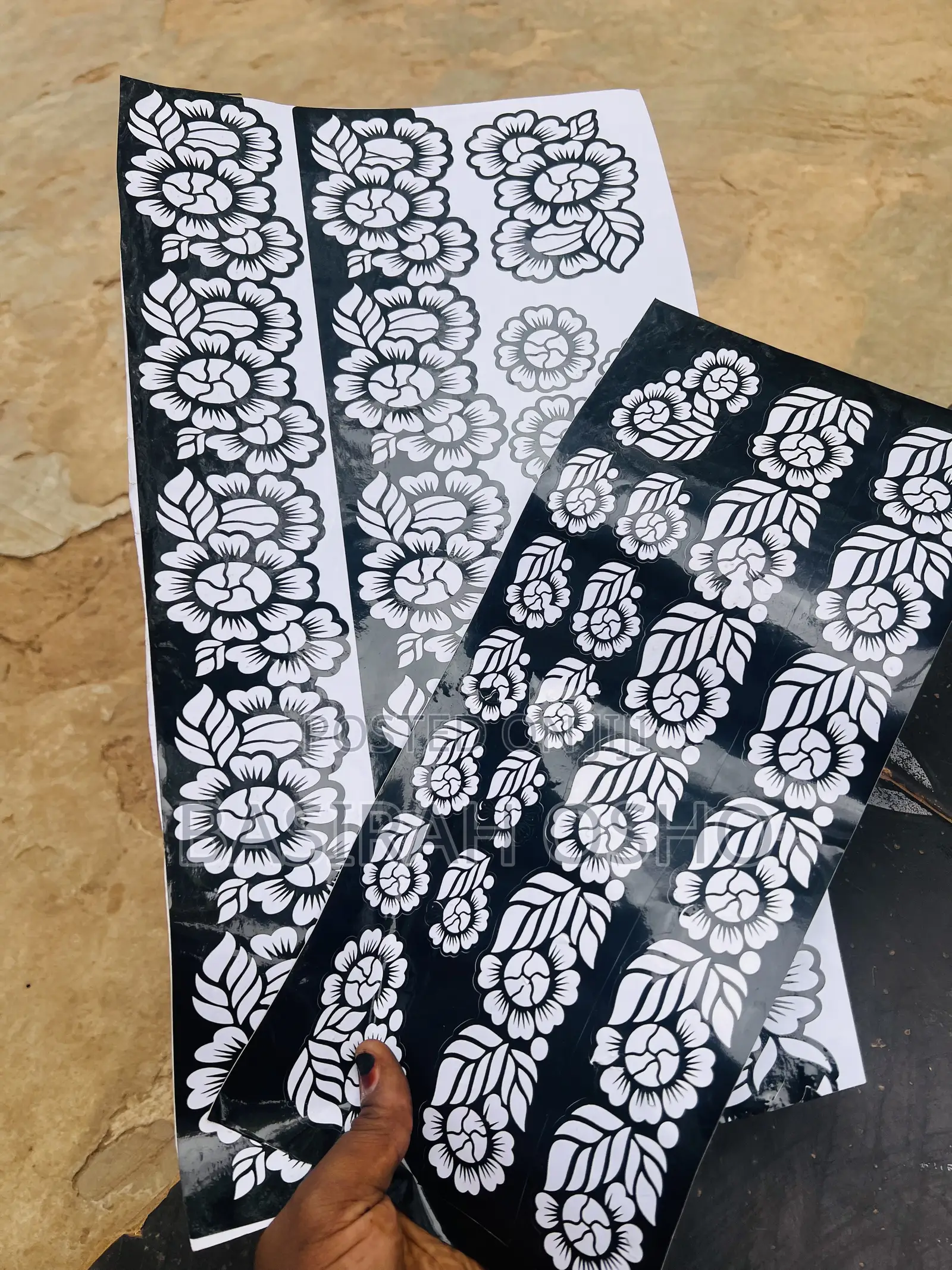 Henna Stickers