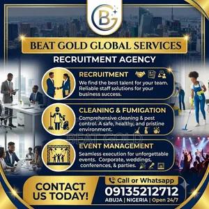 Professional Recruitment Cleaning Event Management Services