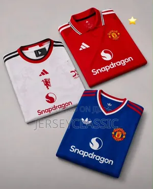 Manchester Utd Home, Away Third Jersey 2025/2026 – Premium Quality