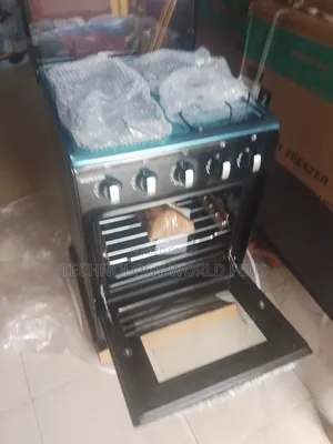 Free Standing Bruhm 50x50cm 4 Burners Cooker With Gas Oven