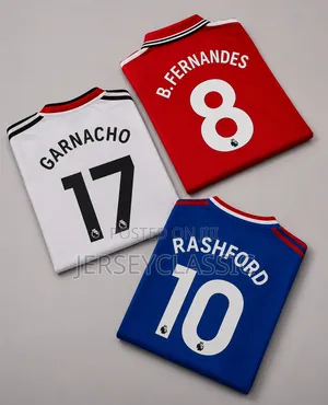 Manchester Utd Home, Away Third Jersey 2025/2026 – Premium Quality