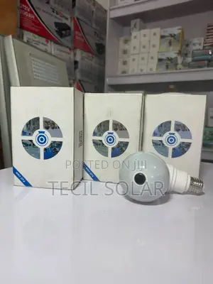 Generic Panoramic Indoor Bulb CCTV Camera