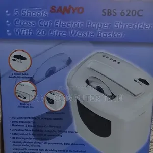 Sanyo Electric Paper Shredder