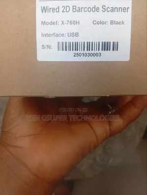 2D Wired Barcode Scanner