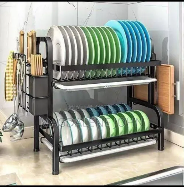 2 Layer Plates Rack