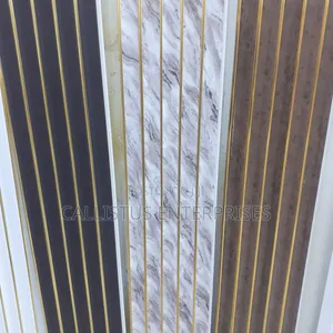Gold Fluted Panel