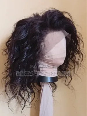 Full Lace Human Blend Hair Wig