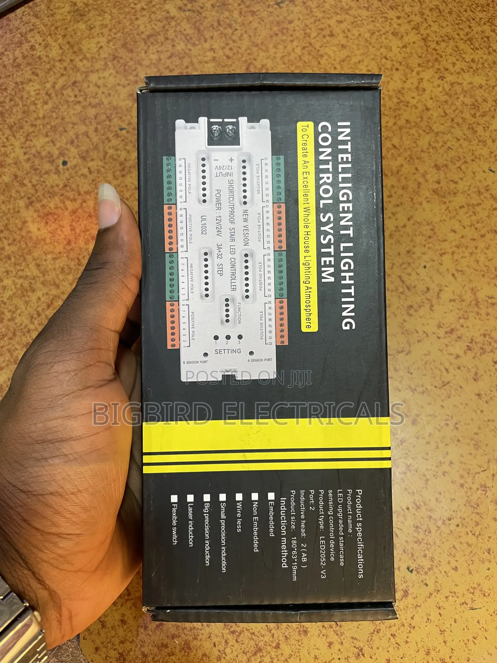 Smart Staircase LED Sensor Controller | 12v/24v | for Profile Light