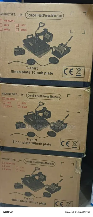 5 In1 Heat Transfer Machine