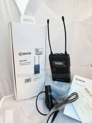 Boya Rx8 Pro Uhf Dual-Channel Wireless Microphone