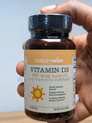 NatureWise Vitamin D3 4000IU 30 Softgels | Immune Bone | U.S.A
