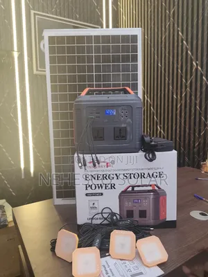 Portable 350W Solar Generator for TV, Fan Phone Charging