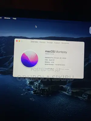 Laptop Apple MacBook Pro 2020 8GB Apple M1 Pro HDD+SSD 256GB