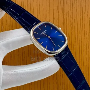 *Heritage Slim Leather Watch - Patek Style*