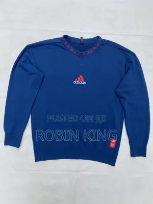 Adidas Arsenal F C Crewneck Pullover Sweatshirt Size Large L