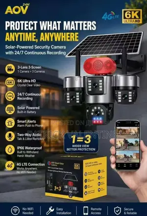 4 Lens PTZ Camera
