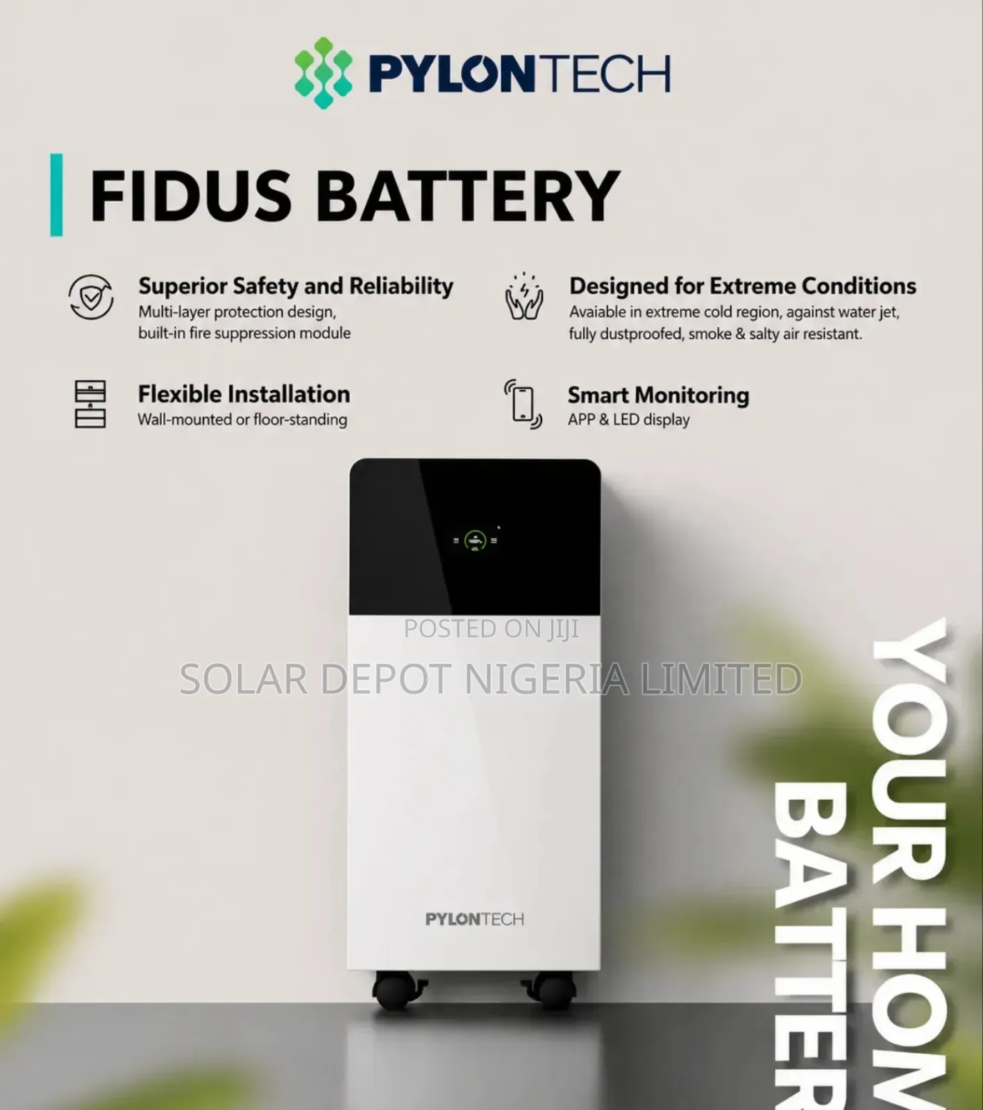 Pylontech 16kWh Lithium Battery