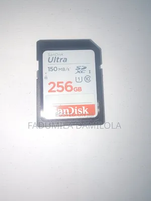 San Disk Ultra Camera Memory Card