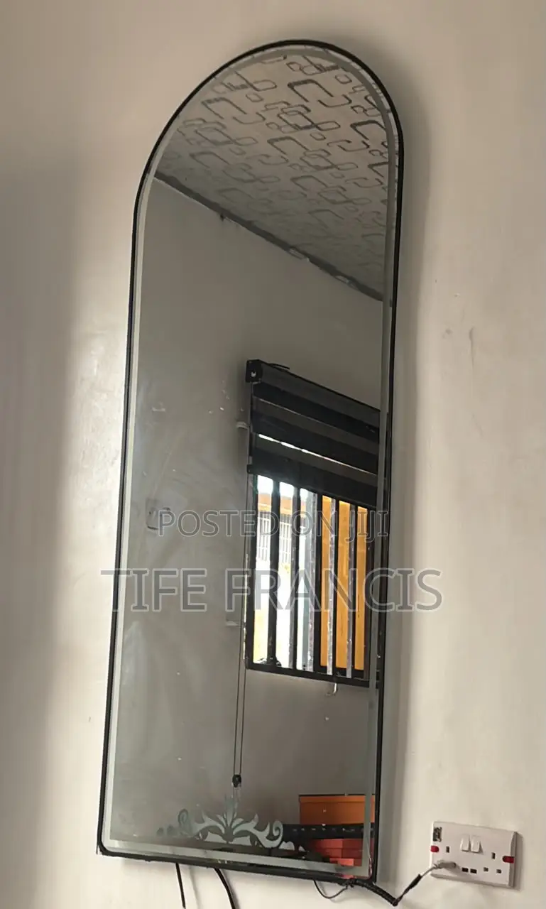 Mirror With Warm LED Light