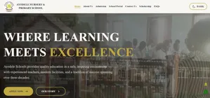 Modern School Website