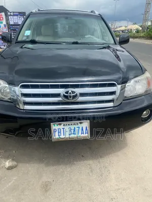 Toyota Highlander 2006 Black