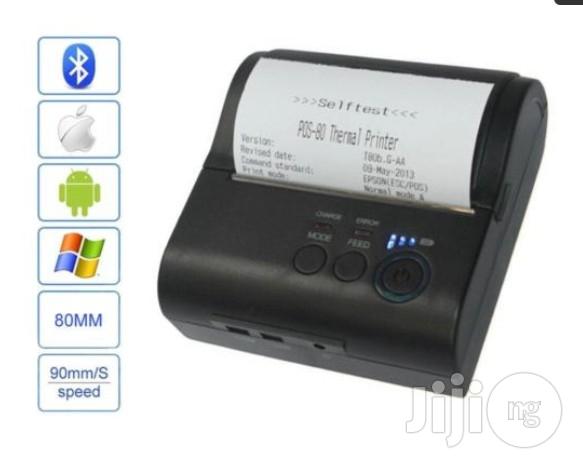 80mm Mobile Portable Bluetooth Pos Receipt Thermal Printer