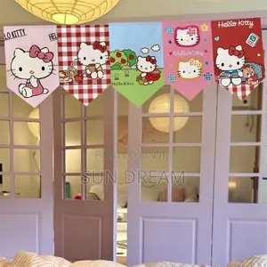 Hello Kitty Decoration Home Accessories Kids Wall Art Children Room