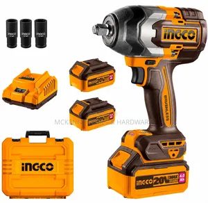 INGCO 20V Cordless Brushless Impact Wrench (Model CIWLI2085),