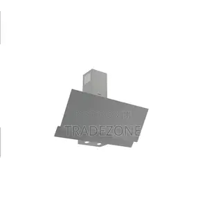 Maxi Hood 90cm Angled Curved Grey Glass | 0029GR