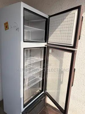 Nanling Double-Door Upright Display Fridge (Glass Display Showcase)