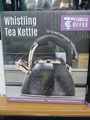 Technical Coffee Whistling Tea Kettle - 2.8L Stainless Steel