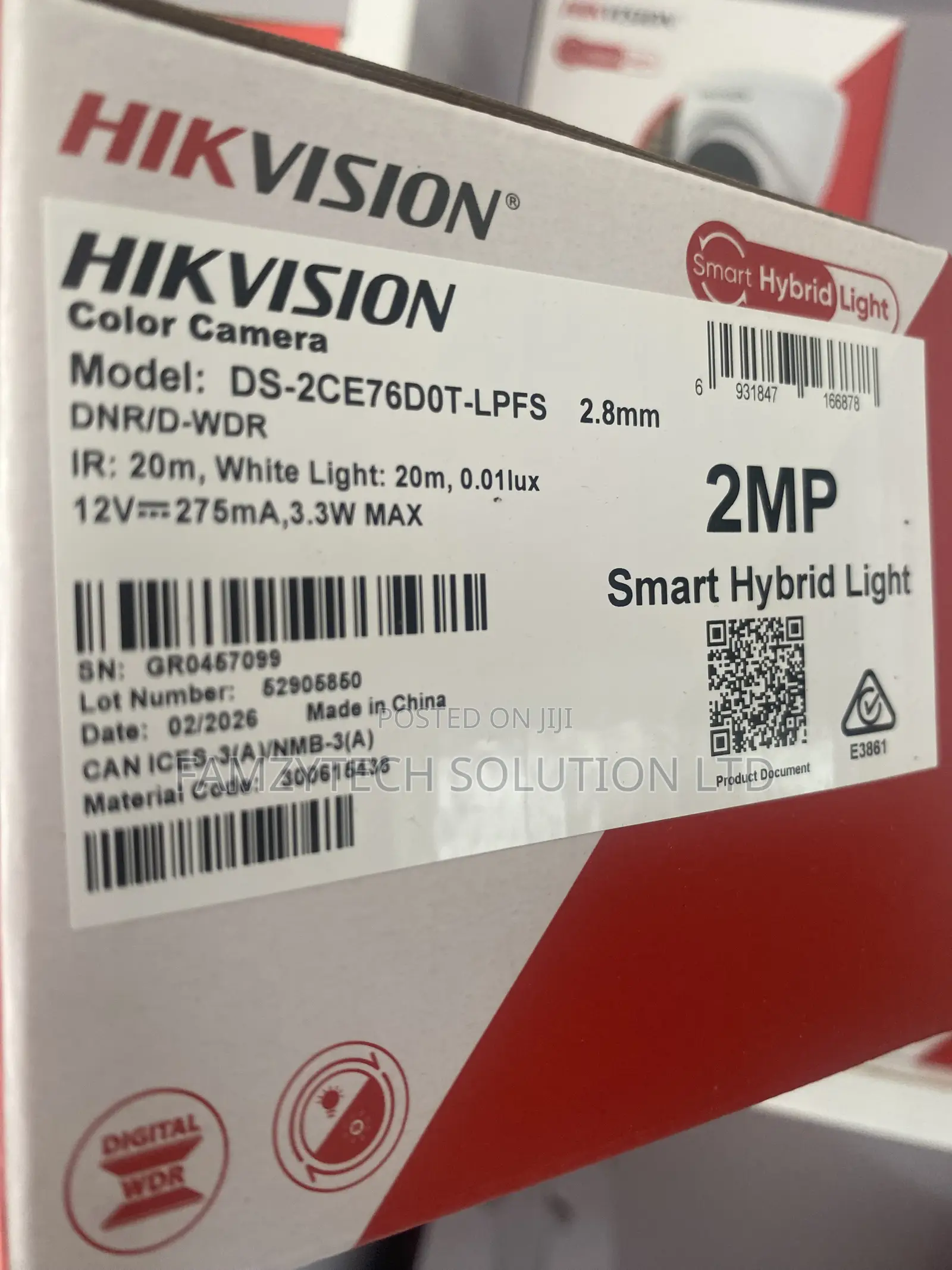 Hikvision Smart Hybrid Light Camera