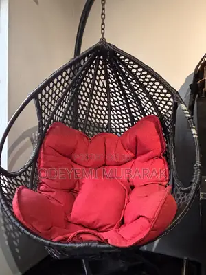 Swinging Red Hammock