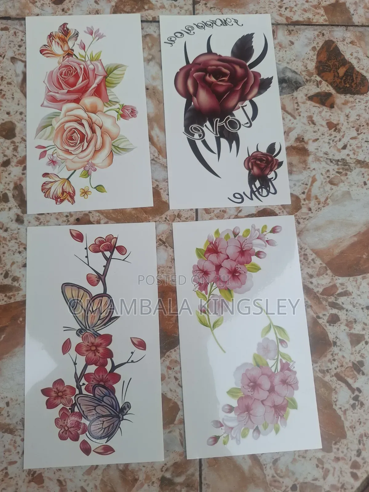 Temporary Tattoo Stickers