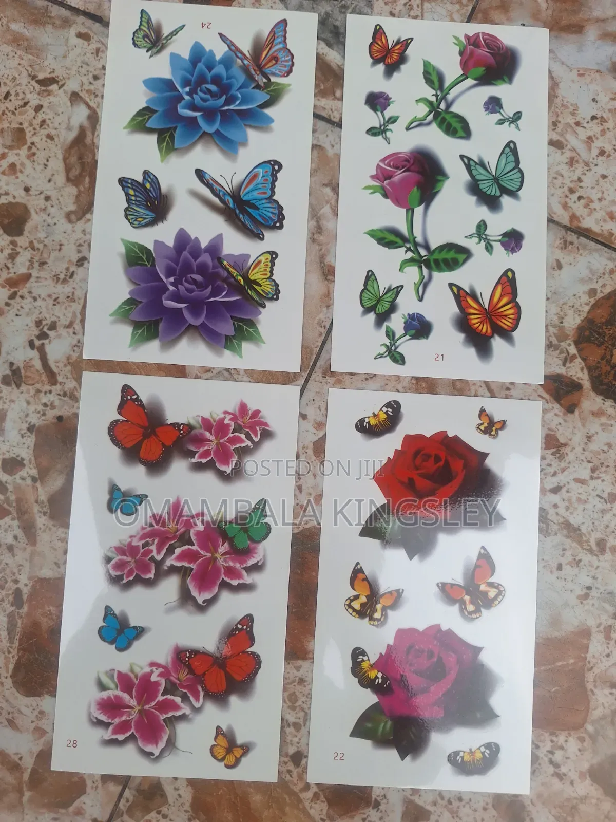 Temporary Tattoo Stickers