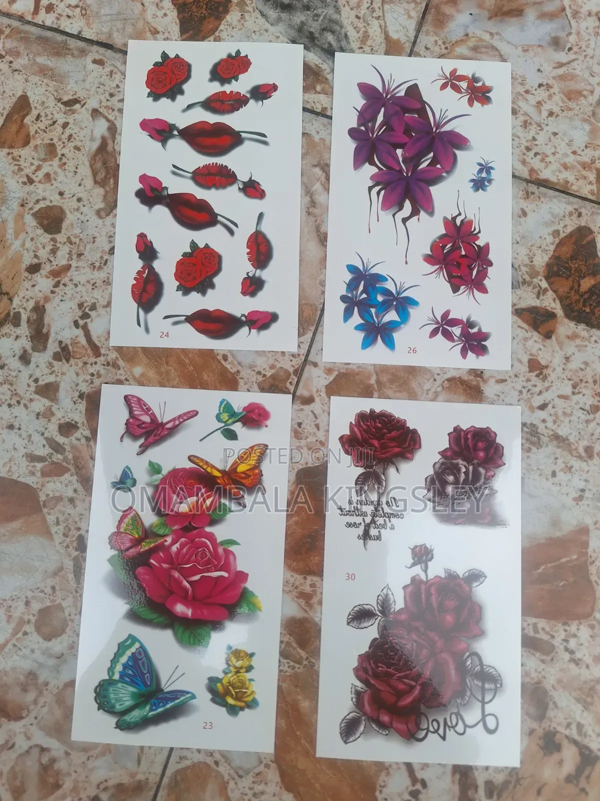 Temporary Tattoo Stickers