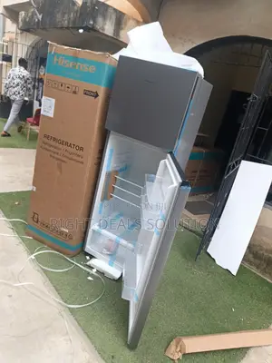 Hisense Refrigerator in Silver Finish