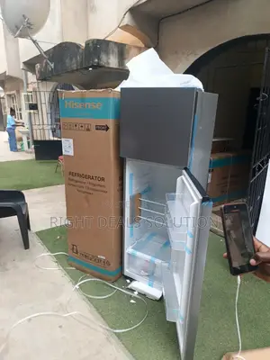 Hisense Refrigerator in Silver Finish