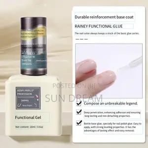 Quality Top Coat Base Coat and Building Gel Nail Salon Function Gel