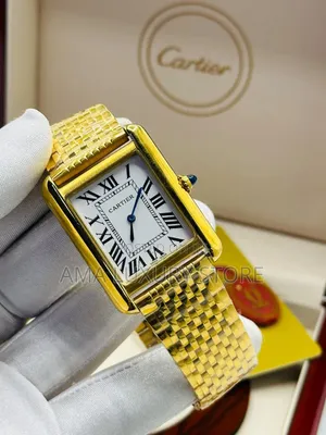 Cartier Premium Luxury Chain Strap Wristwatch –Durable Classy Design
