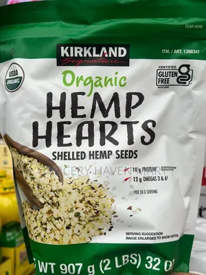 Kirkland Organic Hemp Hearts (Shelled Hemp Seeds) 907g!