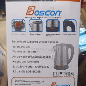 Boscon 2l Electric Jug