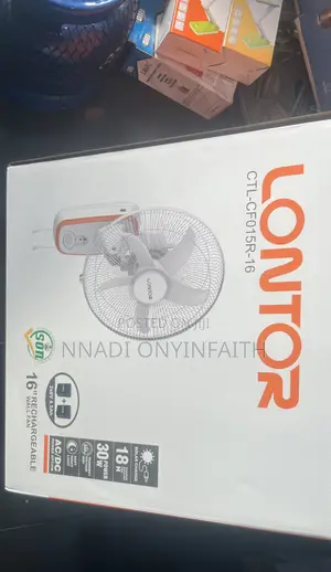 16” Lontor Rechargeable Fan