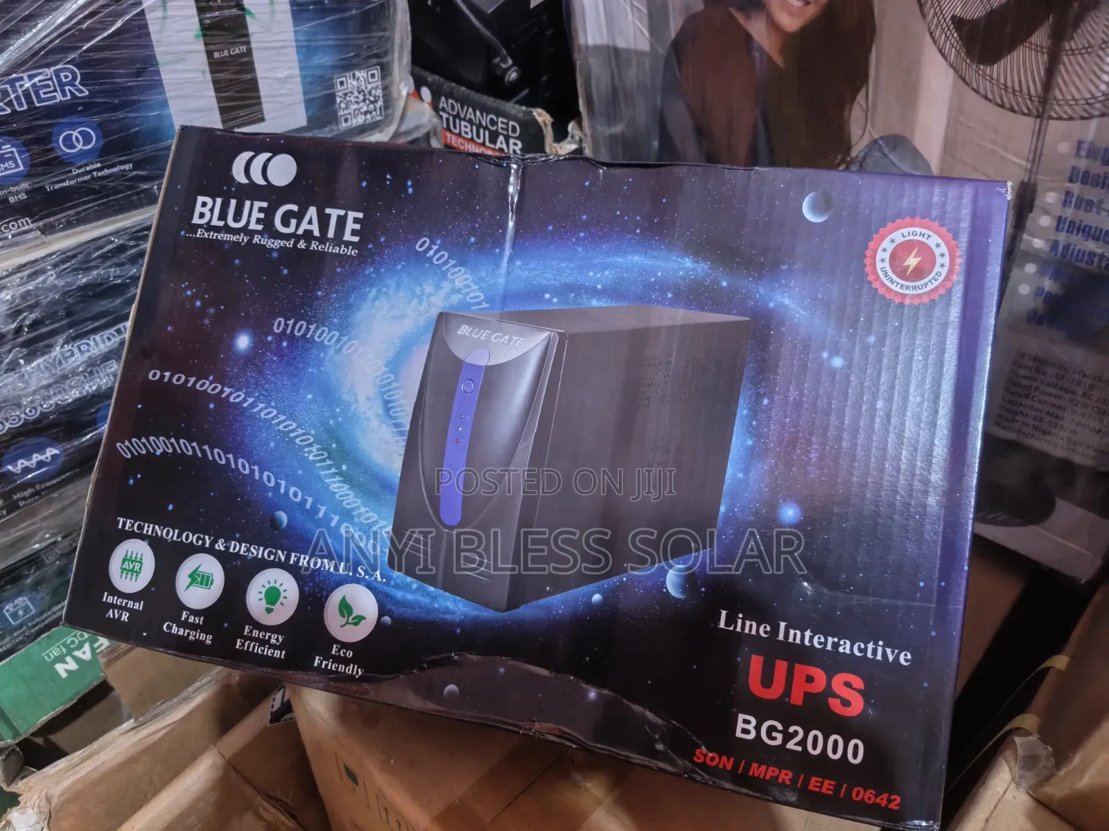 2000w Blue Gate Ups