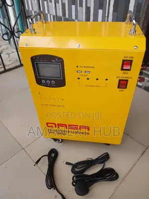 Gaza 500wtt Solar Generator (Heavy Duty)