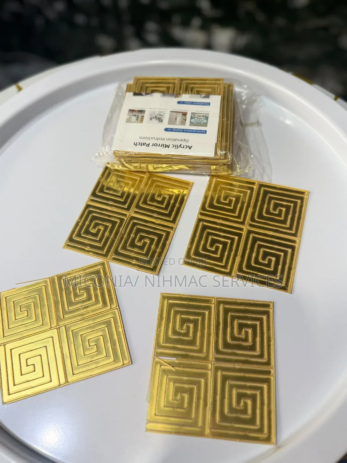 Fancy Wall Decor(Gold)