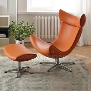 High-Back Swivel Lounge Chair/ Available in Multiple Colors