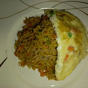 Noodles and Egg